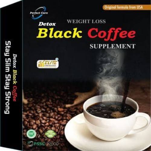 Detox black coffee